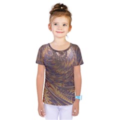 Swirl Fractal Fantasy Whirl Kids  One Piece Tee