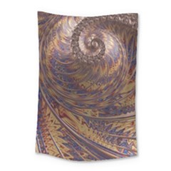 Swirl Fractal Fantasy Whirl Small Tapestry