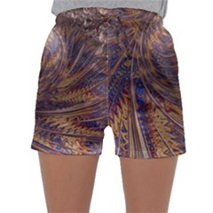 Swirl Fractal Fantasy Whirl Sleepwear Shorts