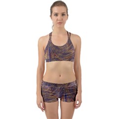 Swirl Fractal Fantasy Whirl Back Web Gym Set