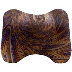 Swirl Fractal Fantasy Whirl Head Support Cushion