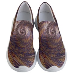 Swirl Fractal Fantasy Whirl Women s Lightweight Slip Ons