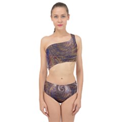 Swirl Fractal Fantasy Whirl Spliced Up Two Piece Swimsuit