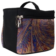 Swirl Fractal Fantasy Whirl Make Up Travel Bag (Big)