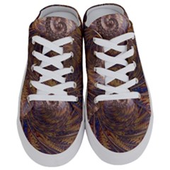 Swirl Fractal Fantasy Whirl Half Slippers