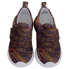 Swirl Fractal Fantasy Whirl Kids  Velcro No Lace Shoes