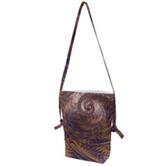 Swirl Fractal Fantasy Whirl Folding Shoulder Bag