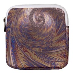 Swirl Fractal Fantasy Whirl Mini Square Pouch