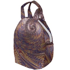 Swirl Fractal Fantasy Whirl Travel Backpacks