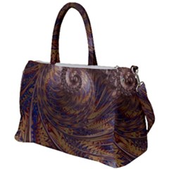 Swirl Fractal Fantasy Whirl Duffel Travel Bag