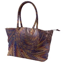 Swirl Fractal Fantasy Whirl Canvas Shoulder Bag