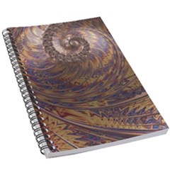 Swirl Fractal Fantasy Whirl 5.5  x 8.5  Notebook