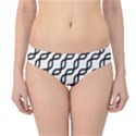 Diagonal Stripe Pattern Hipster Bikini Bottoms View1