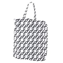 Diagonal Stripe Pattern Giant Grocery Tote by Pakrebo