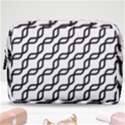 Diagonal Stripe Pattern Make Up Pouch (Medium) View1