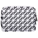 Diagonal Stripe Pattern Make Up Pouch (Medium) View2