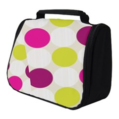 Polka Dots Spots Pattern Seamless Full Print Travel Pouch (small)