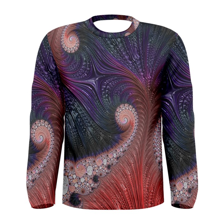 Fractal Art Artwork Design Men s Long Sleeve Tee