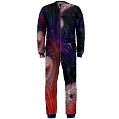 Fractal Art Artwork Design Onepiece Jumpsuit (men)  by Pakrebo