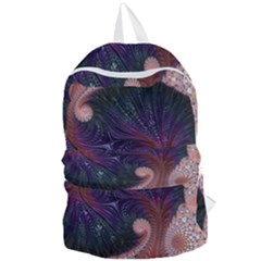 Fractal Art Artwork Design Foldable Lightweight Backpack