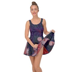 Fractal Art Artwork Design Inside Out Casual Dress