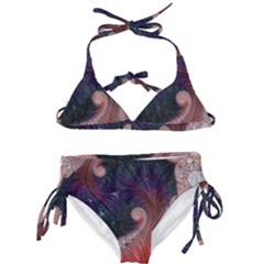 Fractal Art Artwork Design Kids  Classic Bikini Set