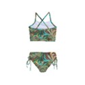 Fractal Artwork Pattern Digital Girls  Tankini Swimsuit View2