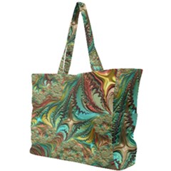 Fractal Artwork Pattern Digital Simple Shoulder Bag