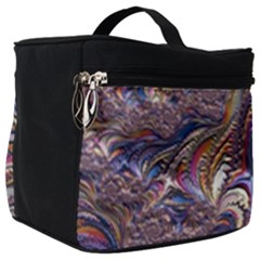 Fractal Artwork Pattern Digital Make Up Travel Bag (big)