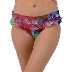 Fractal Art Fractal Colorful Frill Bikini Bottom