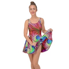 Fractal Art Fractal Colorful Inside Out Casual Dress