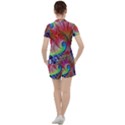 Fractal Art Fractal Colorful Women s Tee and Shorts Set View2