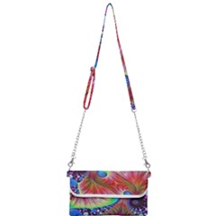 Fractal Art Fractal Colorful Mini Crossbody Handbag