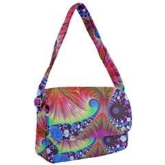 Fractal Art Fractal Colorful Courier Bag