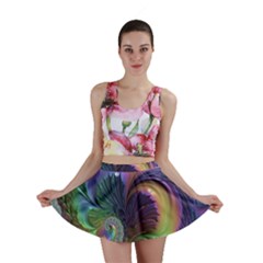 Fractal Artwork Art Swirl Vortex Mini Skirt by Pakrebo