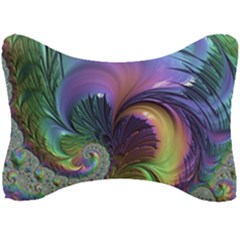 Fractal Artwork Art Swirl Vortex Seat Head Rest Cushion