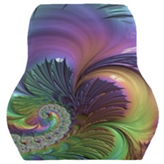 Fractal Artwork Art Swirl Vortex Car Seat Back Cushion 