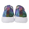 Fractal Artwork Art Swirl Vortex Women s Slip On Sneakers View4