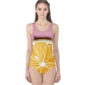 Pop Art Orange  One Piece Swimsuit View1