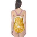 Pop Art Orange  One Piece Swimsuit View2