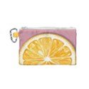 Pop Art Orange  Canvas Cosmetic Bag (Small) View1