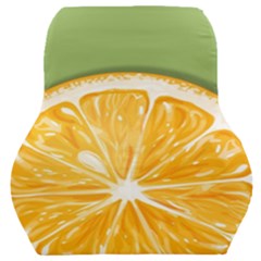 Pop Art Orange  Car Seat Back Cushion 