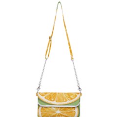 Pop Art Orange  Mini Crossbody Handbag