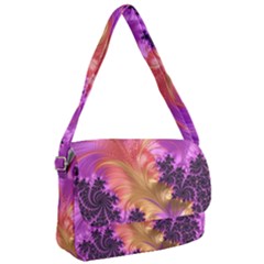 Fractal Puffy Feather Art Artwork Courier Bag