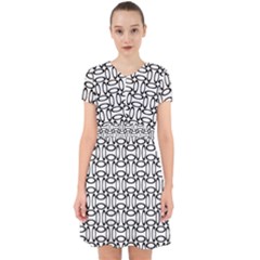 Ellipse Pattern Ellipse Dot Pattern Adorable In Chiffon Dress by Pakrebo