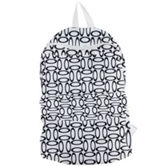 Ellipse Pattern Ellipse Dot Pattern Foldable Lightweight Backpack