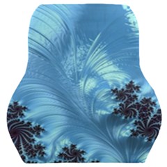 Fractal Art Feather Swirls Puffy Car Seat Back Cushion 