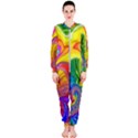 Fractal Bright Exploding Brilliant OnePiece Jumpsuit (Ladies)  View1