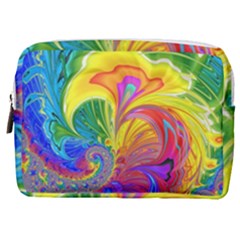 Fractal Bright Exploding Brilliant Make Up Pouch (medium)