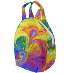 Fractal Bright Exploding Brilliant Travel Backpacks